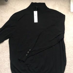 Ann Taylor black sweater never warn